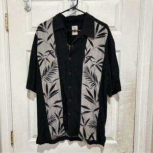Jamaica Jaxx Black Button-Up Shirt